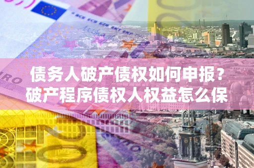 北京债务人破产债权如何申报？破产程序债权人权益怎么保障？
