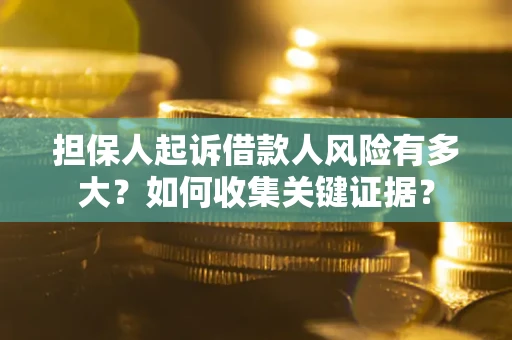 北京担保人起诉借款人风险有多大？如何收集关键证据？