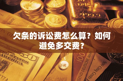 北京欠条的诉讼费怎么算？如何避免多交费？