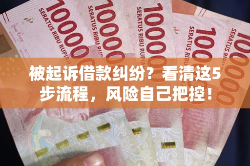 北京被起诉借款纠纷？看清这5步流程，风险自己把控！
