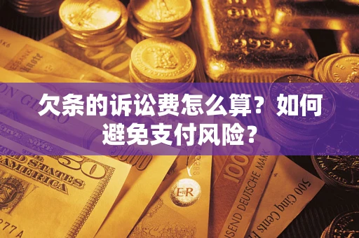 北京欠条的诉讼费怎么算？如何避免支付风险？